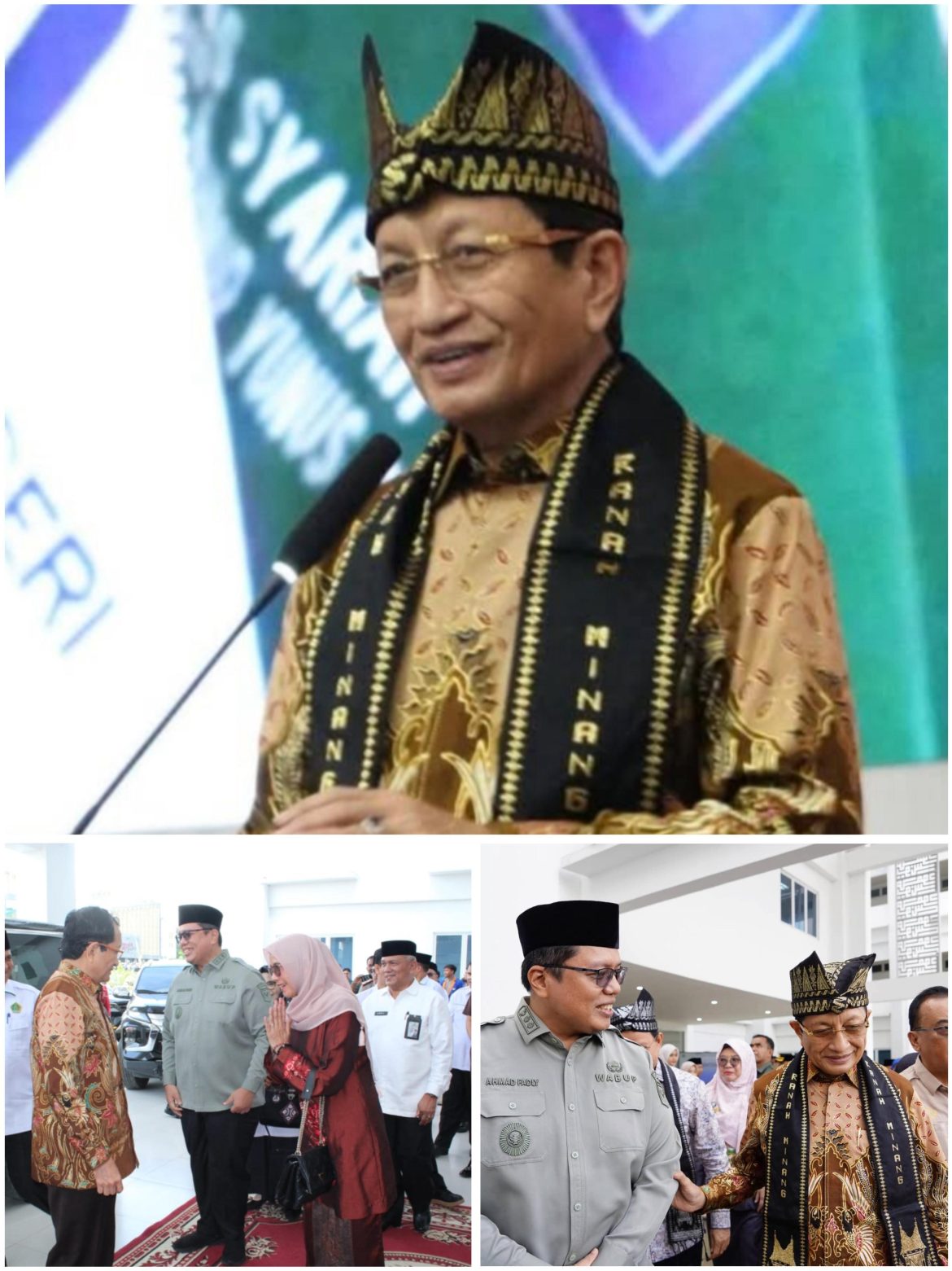 Gedung Kuliah Terpadu UIN Batusangkar Diresmikan, Menag Tekankan Peningkatan Mutu Pendidikan