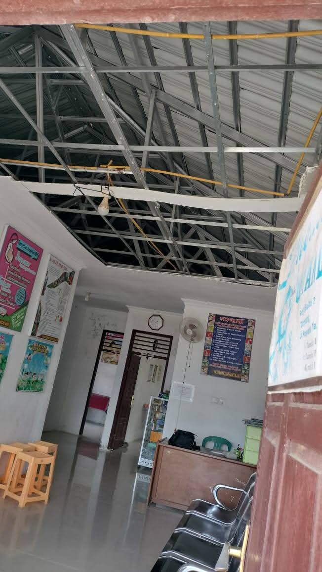 Tiga Unit Fasilitas Kesehatan Yang Rusak Akibat Bencana di Pasaman Barat Segera Dibangun