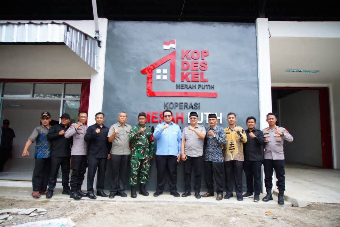 Diresmikan Presiden RI Secara Virtual, Wakil Bupati Tanah Datar Apresiasi Koperasi Merah Putih Nagari Tanjung Barulak