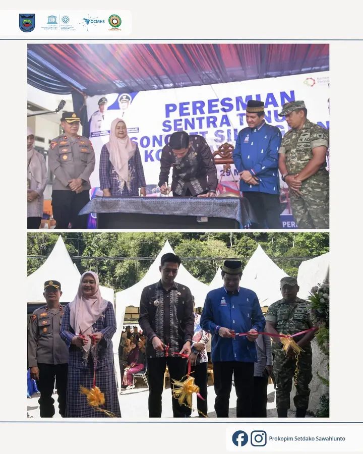 Wali Kota Sawahlunto  Resmikan Operasional Sentra Tenun Songket Silungkang