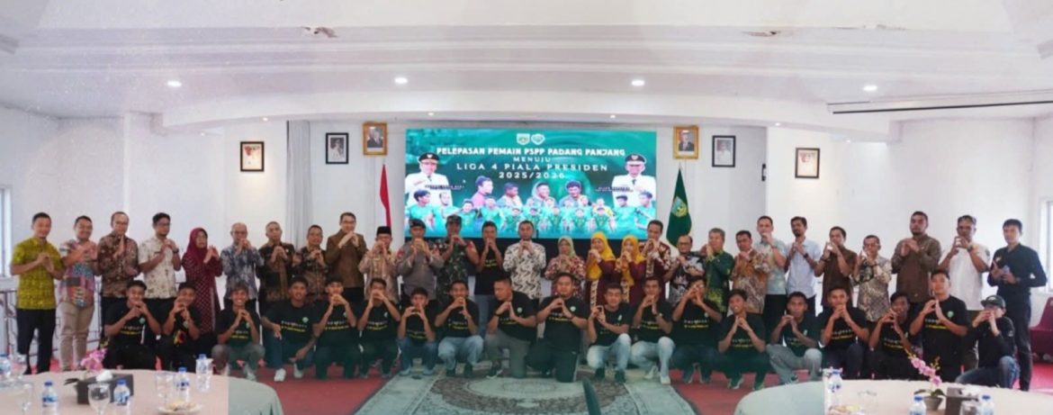 Wakil Walikota Lepas Tim PPSP Padang Panjang ke Liga 4 Piala Presiden