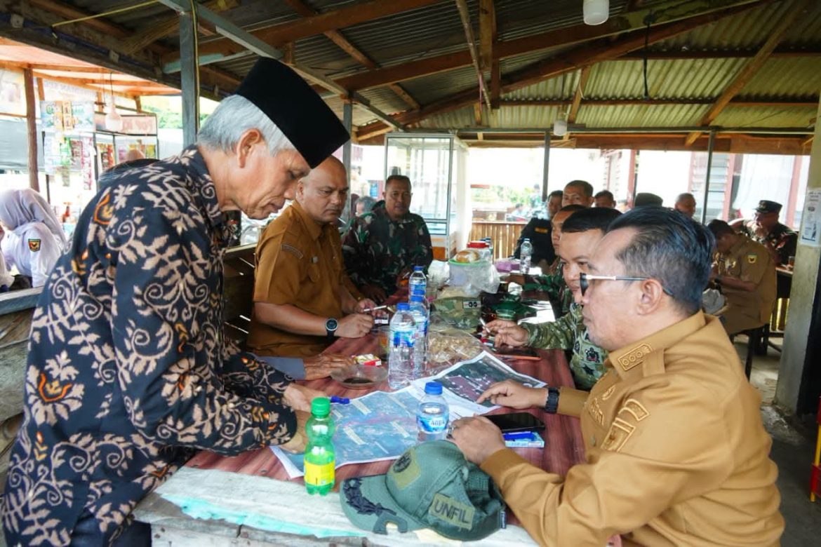 Bupati Tanah Datar : Masyarakat Simawang Dukung Pembangunan Yonif TP 951/PM