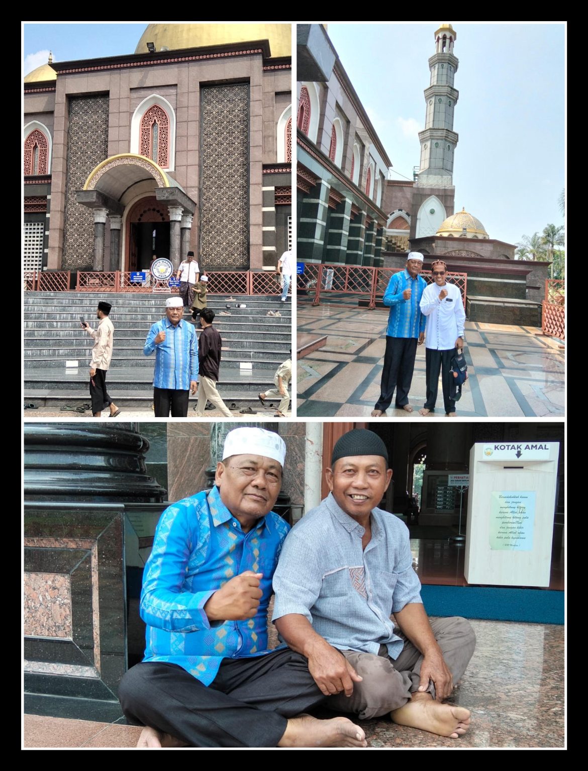 Wisatawan Jambi, Tanah Datar dan Cirebon Terpukau Kemegahan Masjid Kubah Emas Depok