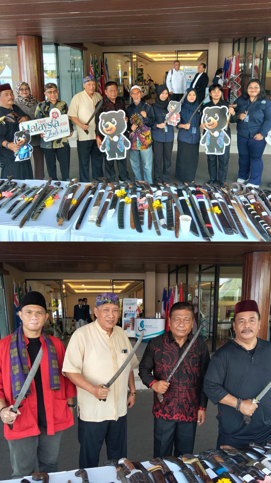 Dato’ Sahariman Tertarik Undang Komunitas Golok Nusantara Banten ke Malaysia