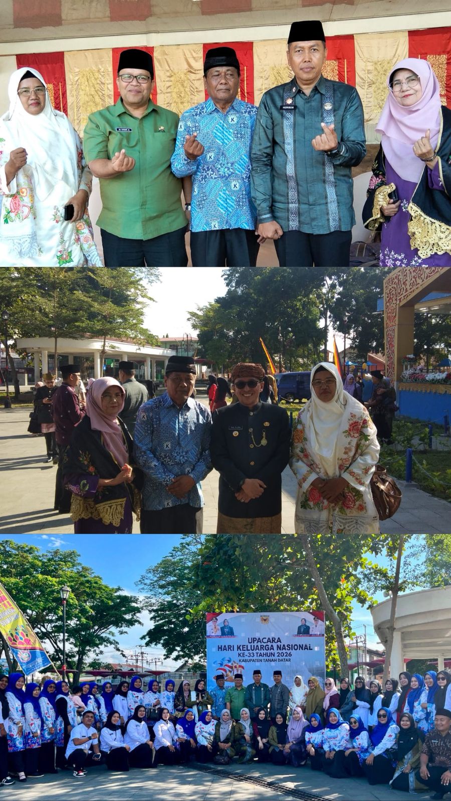 Pengurus Juang Kencana Tanah Datar Hadiri Upacara Peringatan Harganas ke-33  tahun 2026
