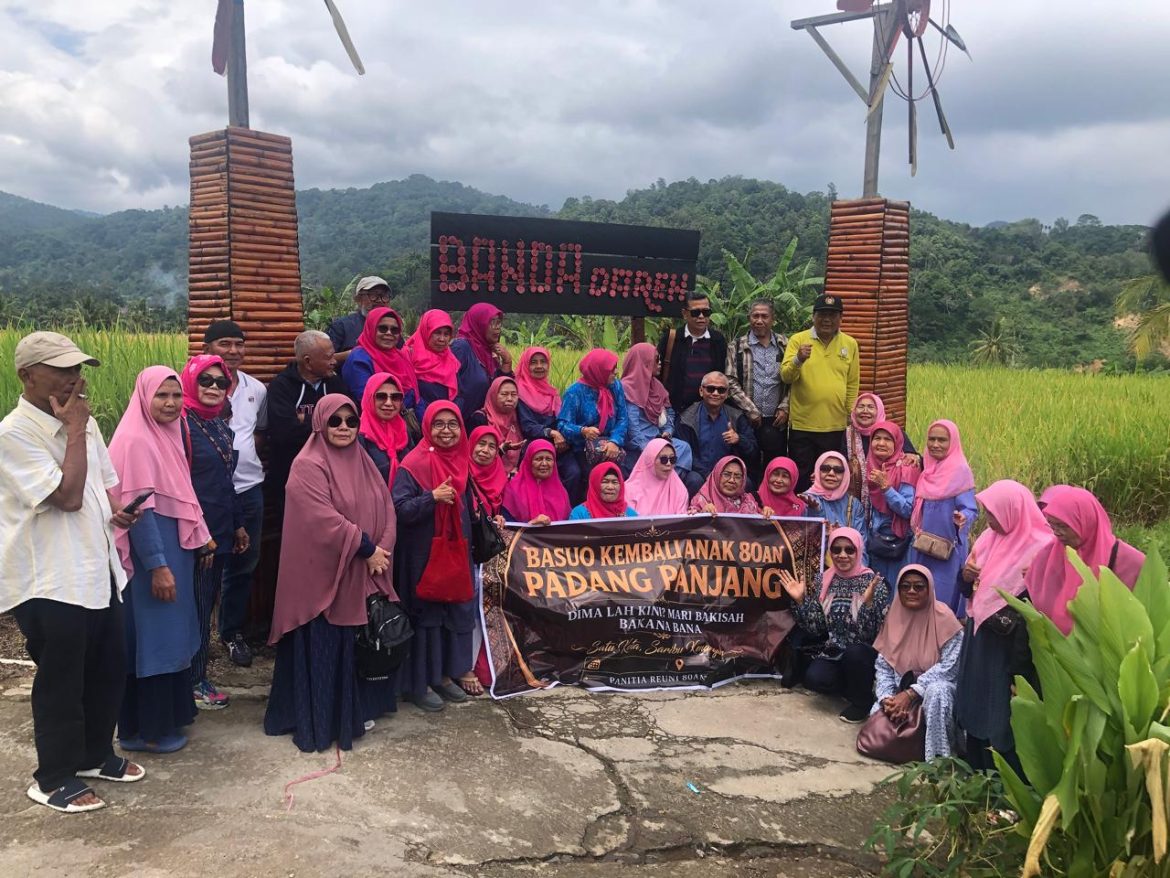 40 Alumni PAPA (Padang Panjang)  Sumbar Kagumi Keindahan Objek Wisata Banda Dareh Nagari Minangkabau
