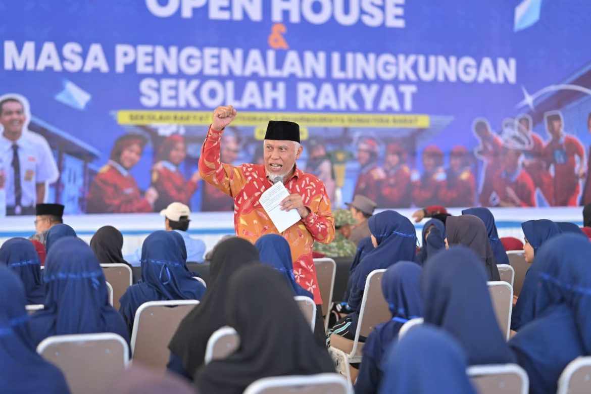 Motivasi Siswa Dharmasraya, Kisah Gubernur Sumbar, Pernah Bekerja Sebagai Tukang Becak