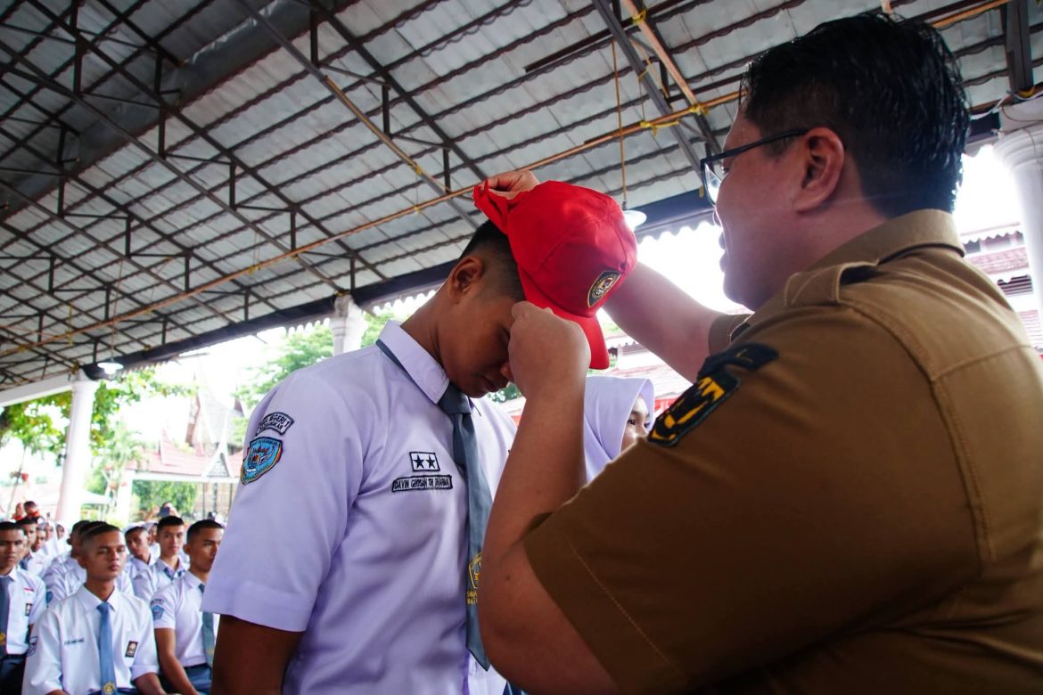 Wakil Bupati Tanah Datar Buka Diklat Calon Pasukan Pengibar Bendera Pusaka (Paskibraka)