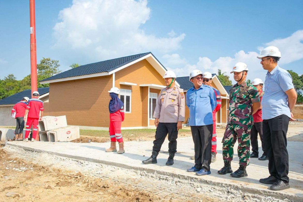Bupati Tanah Datar Tinjau Sejumlah Lokasi Pembangunan Dan Rehabilitasi Infrastruktur Pascabencana Galodo