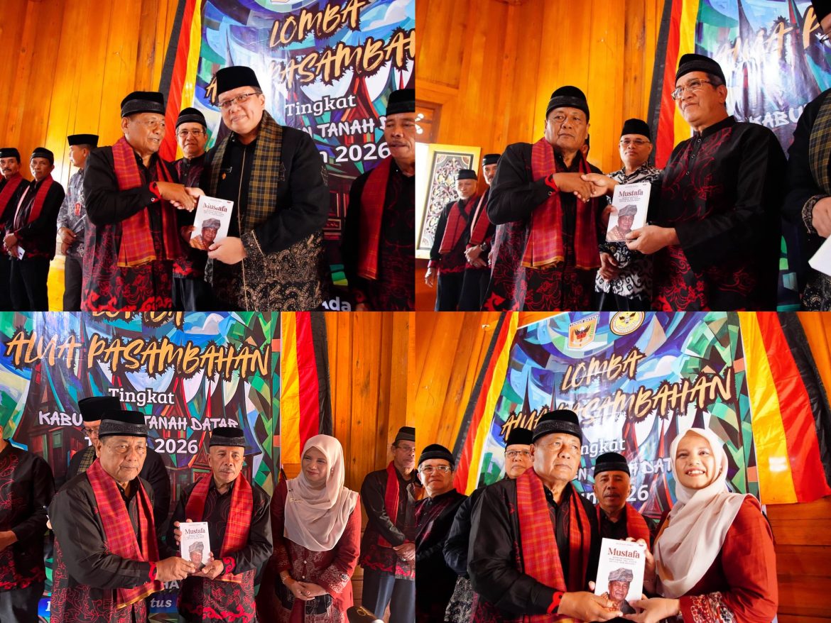 Wabup Ahmad Fadly Buka Lomba Pidato Adat Alua Pasambahan, Launching Buku Memoar Mustafa
