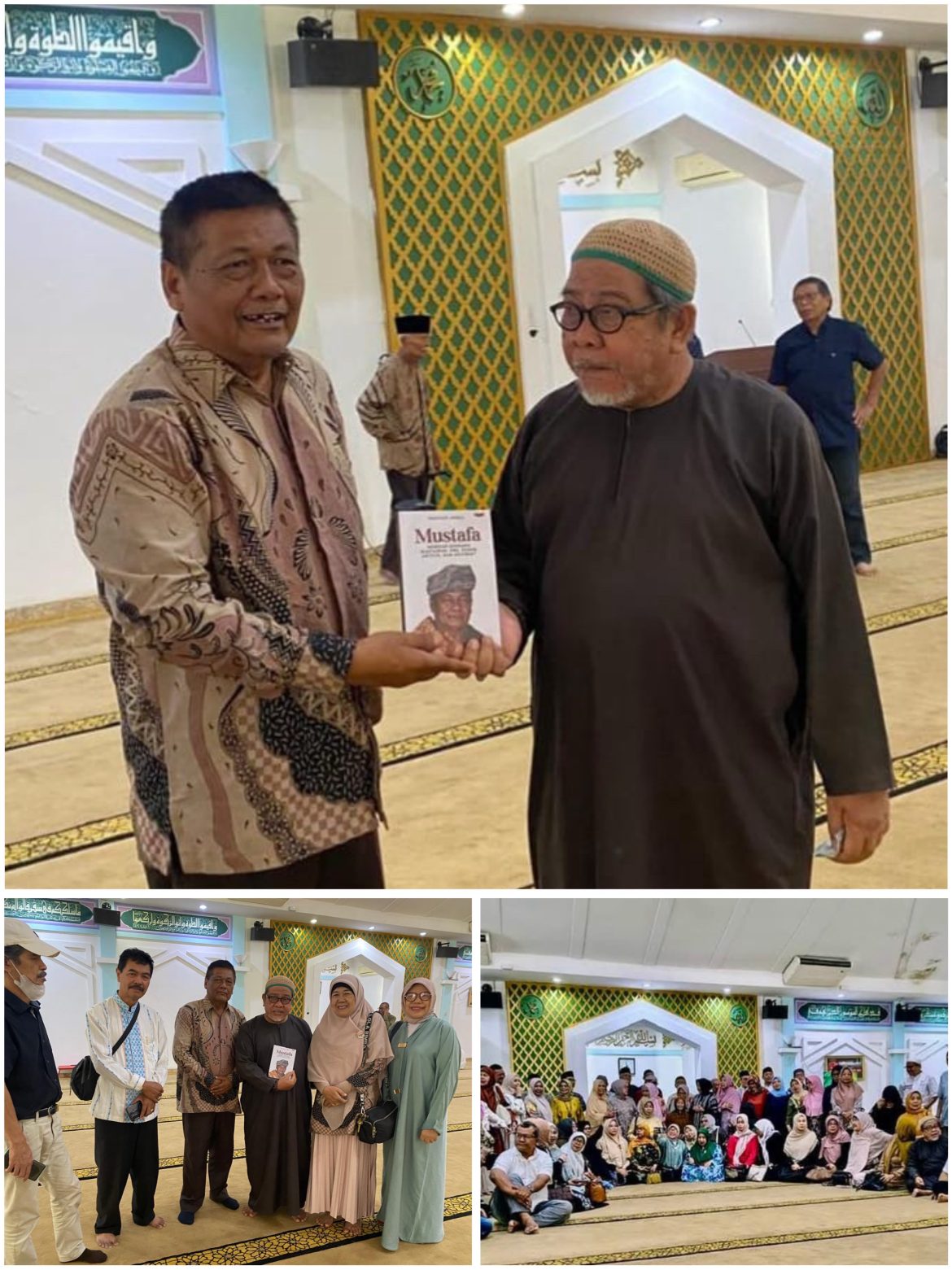 Mustafa Akmal Serahkan Buku Memoar Kepada Aciak, Kenang Jasa Almarhum Uda Ar