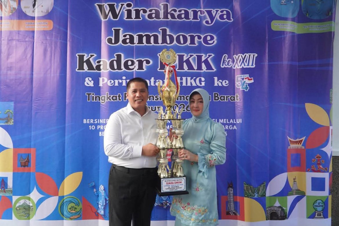 Padang Panjang Juara Umum Gerakan PKK Sumbar 2026