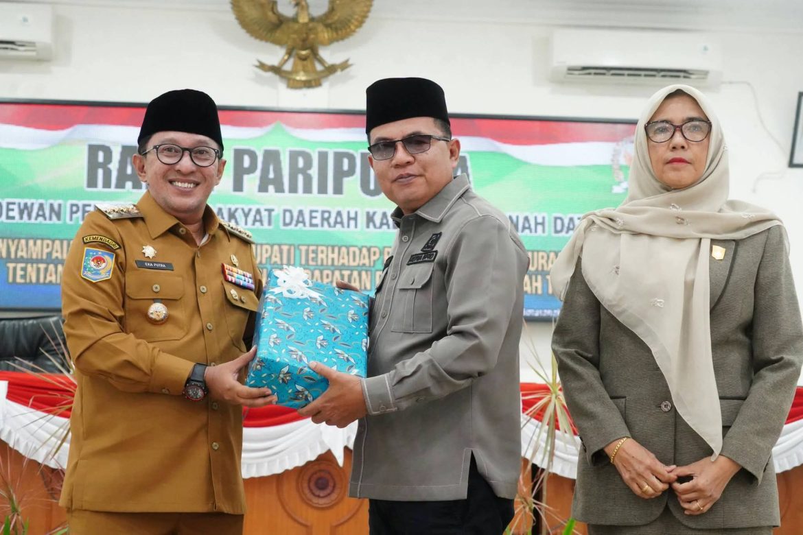 DPRD  Tanah Datar Adakan Rapat Paripurna Perubahan APBD Tahun 2026