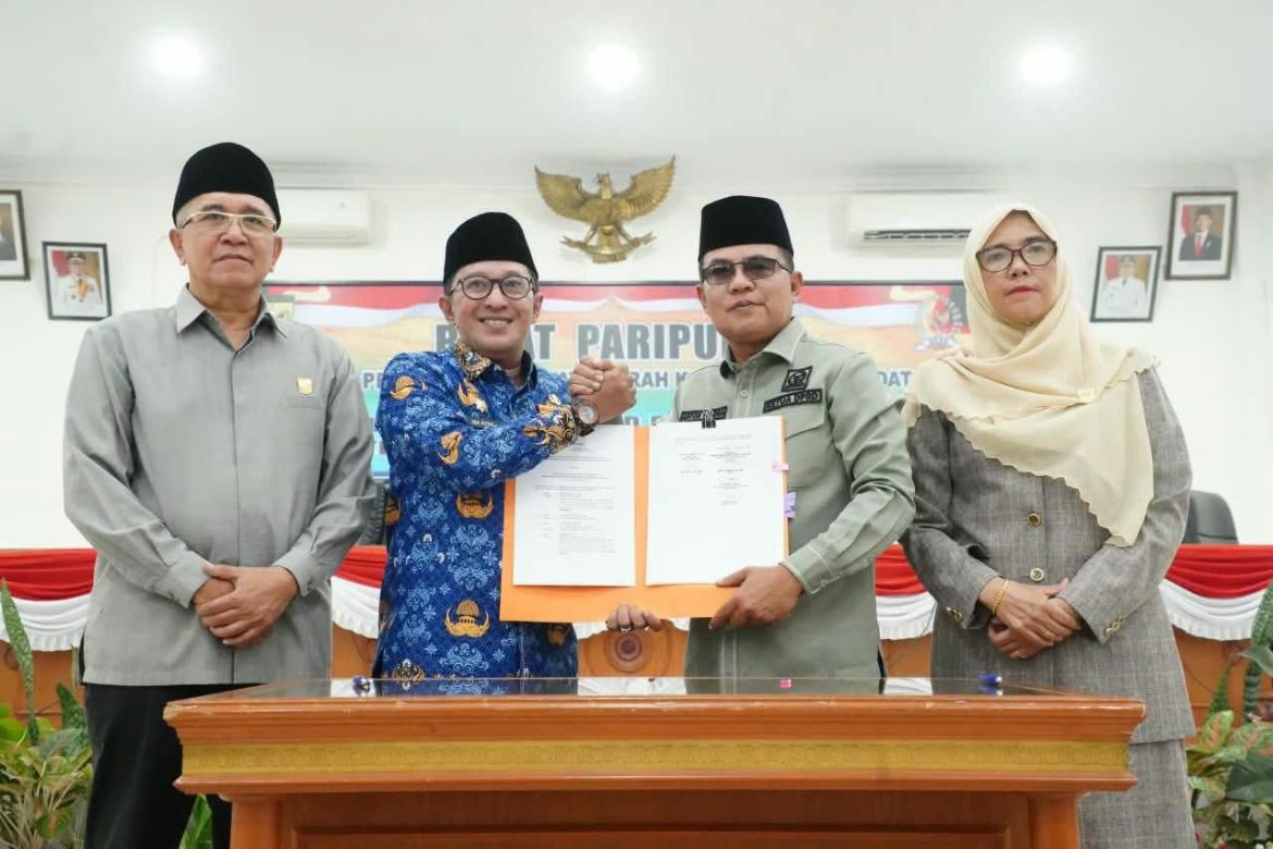 DPRD Tanah Datar Setujui Rancangan Ranperda APBD Perubahan tahun 2026 Menjadi Peraturan Daerah