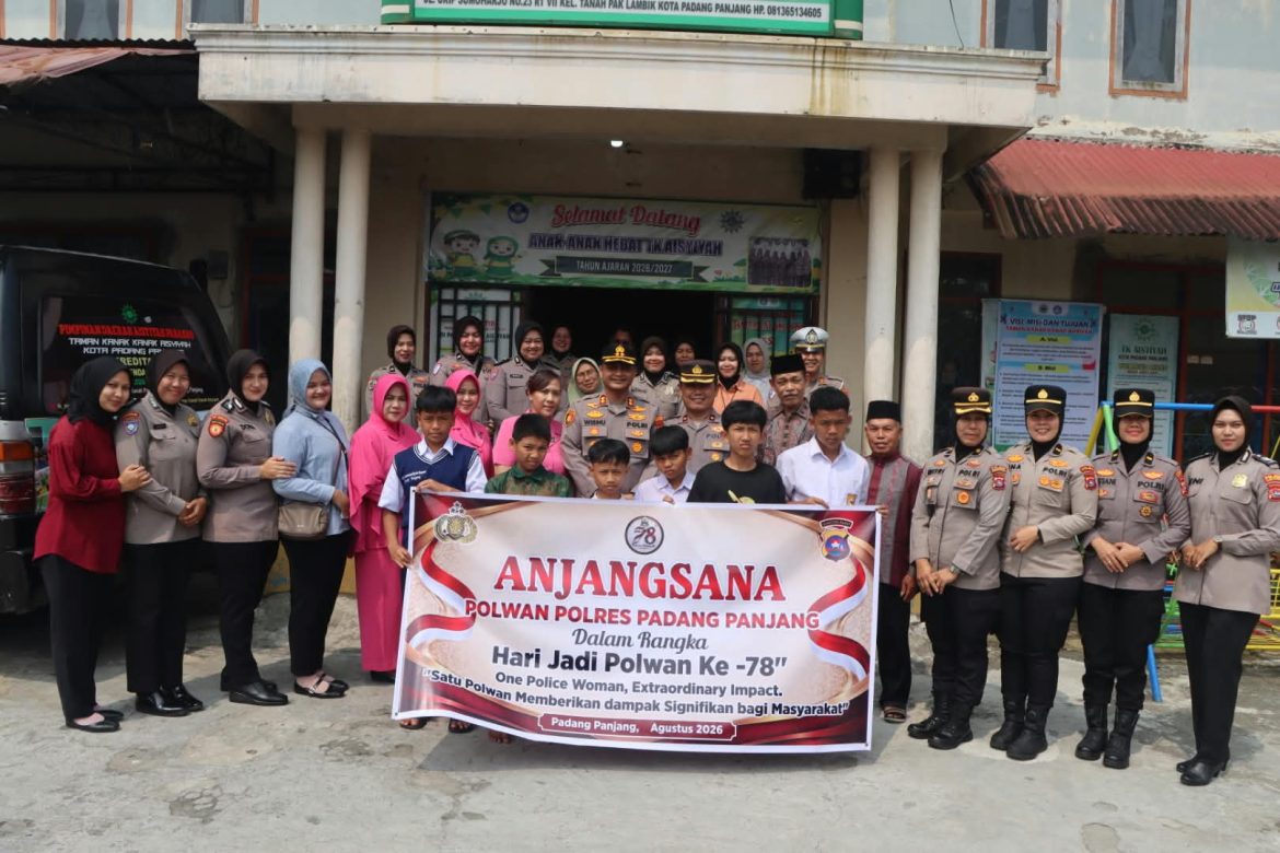 Panti Asuhan Aisyiyah Dikunjungi Kapolres Padang Panjang