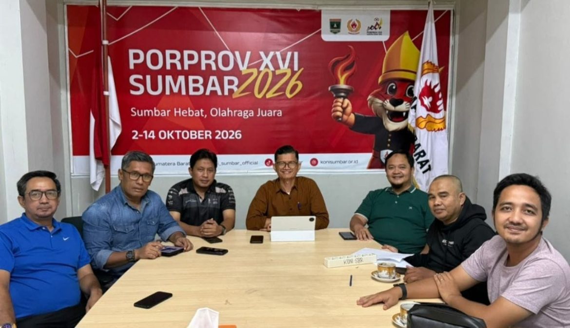 19 Kontingen Sudah  Daftar, Porprov XVI Sumbar Dilaksanakan Dari Tanggal 2-14 Oktober 2026