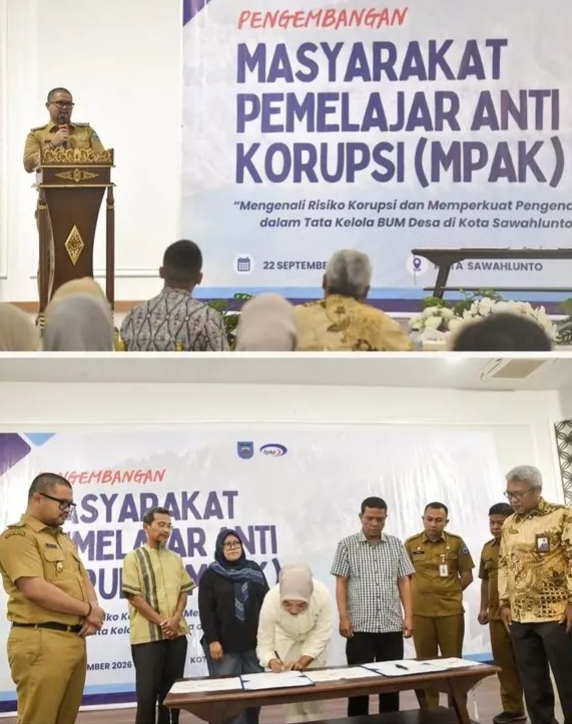 Kepala BPKP Sumbar Ingatkan Pengelola BUMDes Sawahlunto Perkuat Tata Kelola dan Mitigasi Korupsi