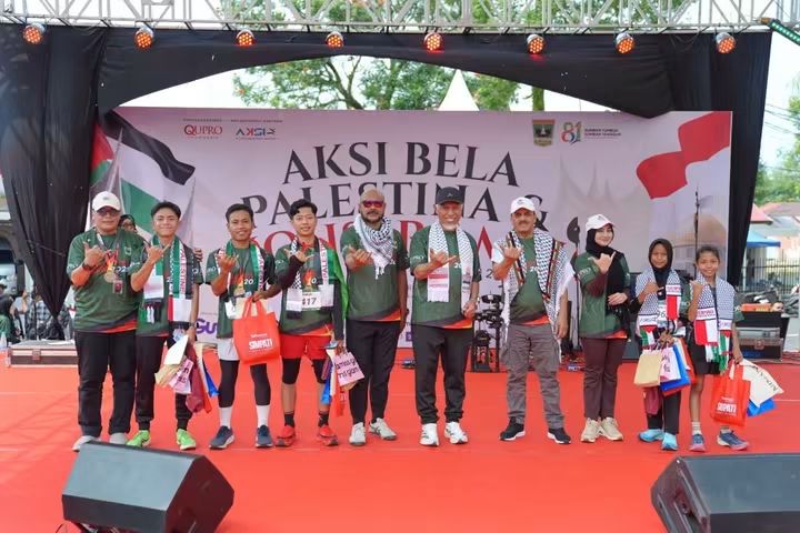 Aksi Bela Palestina di Sumbar, Rp1,67 Miliar Terkumpul Plus Emas dan Perak