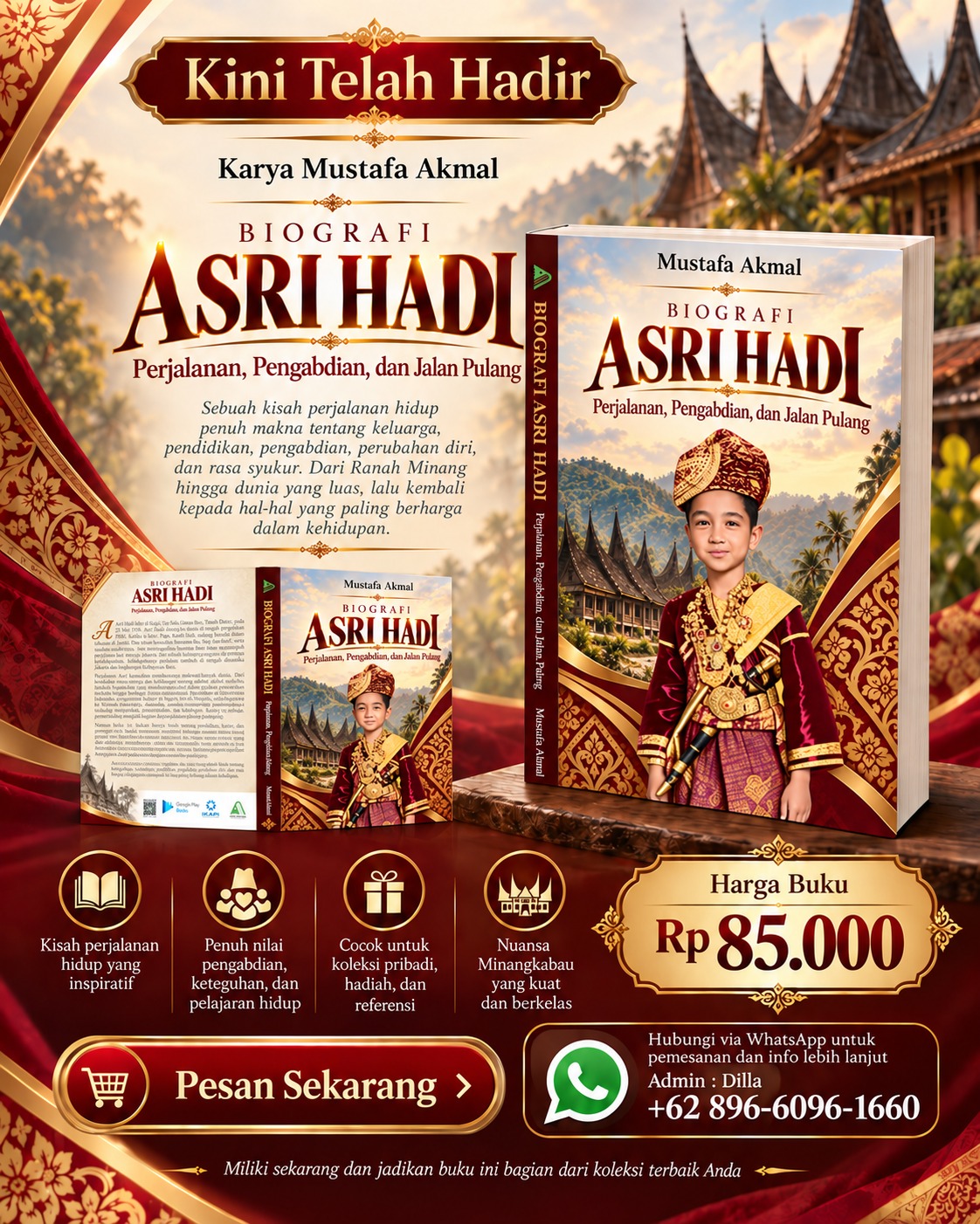 Resensi Buku “Asri Hadi: Perjalanan, Pengabdian, dan Jalan Pulang” Karya Mustafa Akmal