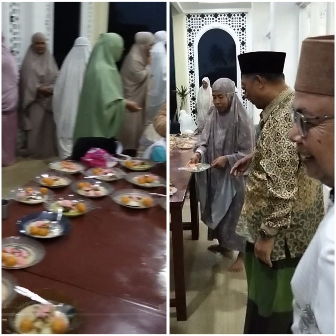 Masjid Mustaqim Lima Kaum Sediakan Ratusan Paket Makanan Gratis, Wujud Kepedulian kepada Jemaah