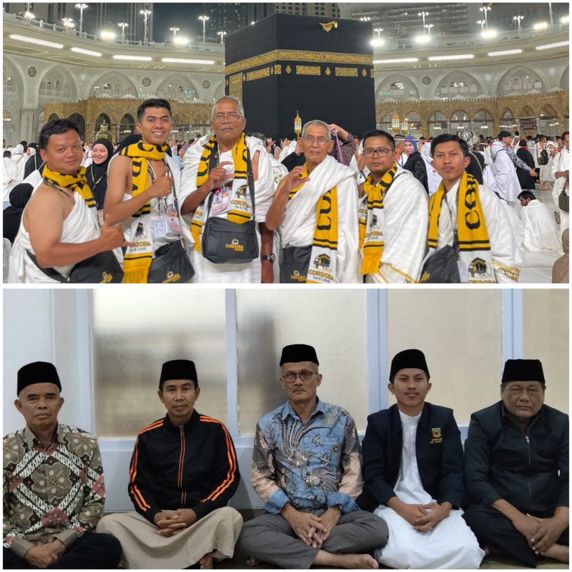 Enam Petugas Masjid Mustaqim Lima Kaum Berangkat Umrah, Imam dan Petugas Kebersihan Terharu