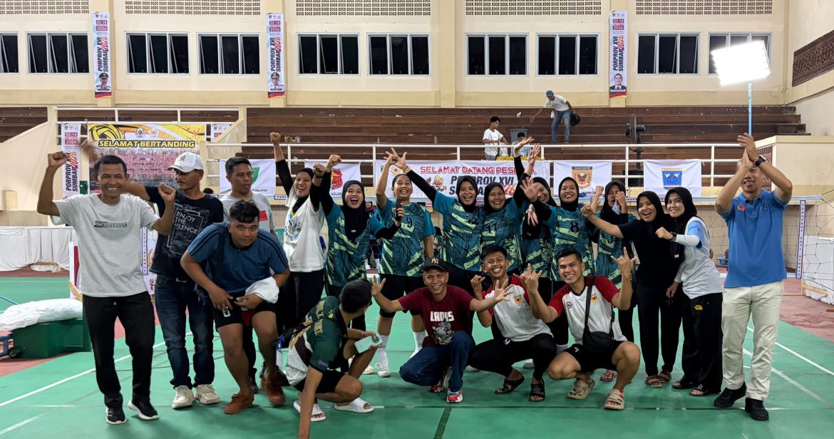 Sepak Takraw Beregu Putri Tanah Datar Raih Emas Pertama Porprov Sumbar
