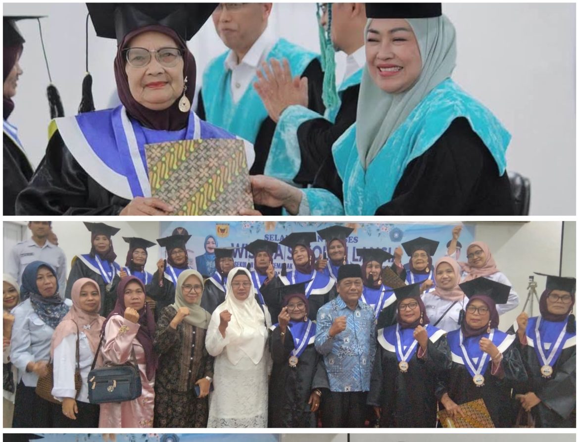 49 Lansia Diwisuda di Tanah Datar, Sekda Ajak Seluruh Nagari Bentuk Sekolah Lansia